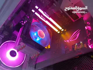  2 GPU Nvidia RTX ROG STRIX 2060 super 8gb TDP 215 WATT كارت شاشة