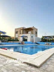  1 مزرعة فخمة وشاليه للايجار اليومي في مادبا