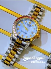  4 ساعات رولكس ستاتي كوبي ون كوالتي عالي افضل جوده مع بكج رولكس