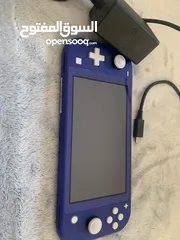  5 جهاز Nintendo switch لون ازرق جديد