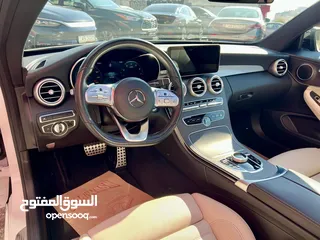  17 مرسيدس C200 AMG كوبيه كت بانوراما نايت مميزة