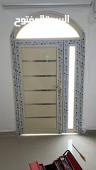  11 aluminium shutter glas door window