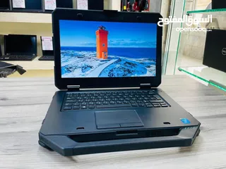  14 لاب DELL cor i5 الجيل الرابع مصفح ضد الصدمات وبسعر ممتاز