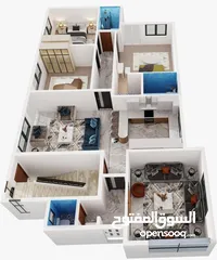  10 بيت للبيع مكون من 3 غرف نوم و 1 ضيوف و معيشه و3 حمامات