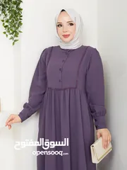  2 فستان تركي كريب ماركة anila moda
