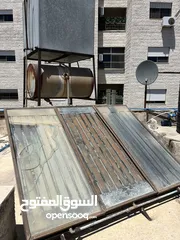  6 سخان شمسي مستعمل للبيع