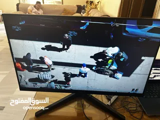  3 شاشة سامسونج فل Hd  جديدة استعمال خفيف مقاس 24 بوصة