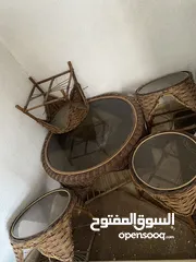  1 طاولات قش بسعر حرق قابل للتفاوض