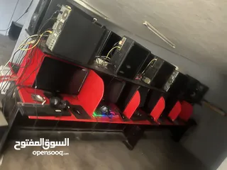  3 اجهزة كمبيوتر للبيع 12 جهاز ويتدوز عشرة بعبة كاونتر صور بلاستيشن 5 مع اربع ادين اصليات + لعبة فيفا
