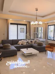  8 شقة مميزة للإيجار أرضية 130م مفروشه بالكامل في أرقى مناطق الشميساني / ref 9417