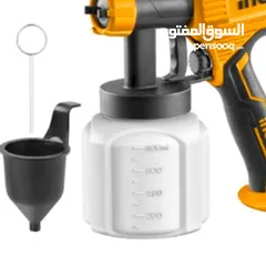  2 مسدس صبغ كهربائي شحن 20v