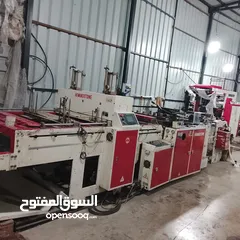  4 خط انتاج اكياس بلاستيكية