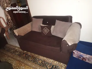  2 طقم كنب خشب اصلي