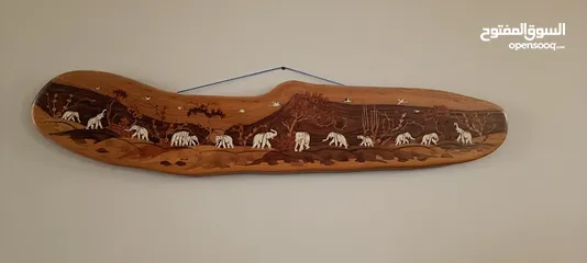  1 handmade wooden wall art piece