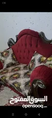  1 طقم كنب بحالة ممتازة خشب ثقيل للبيع