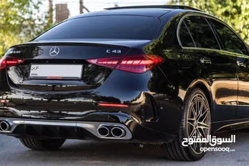  7 C 43 AMG 2023 فحص كامل بانوراما 402 حصان محرك 2000 سي سي بحال الوكاله