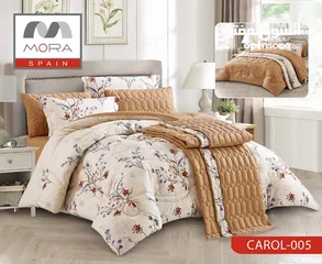  4 Mora spain comforter 7pcs set imported from spain