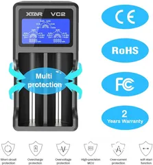  4 شاحن بطاريات ليثيوم 3.7 فولت 3.7V Battery Charger