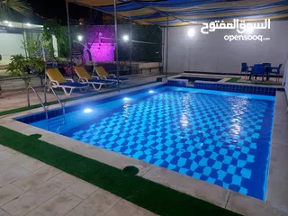  1 مزرعه و شاليه للإيجار اليومي مزارع وشاليهات للايجار يومي أسبوعي شهري في أرقى مكان في الغور تل الروضه