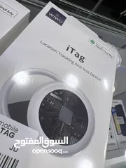  3 قطعة تتبع لاجهزة ايفون مماثلة ل ابل اير تاج  من شركة ويوا i-Tag wiwu