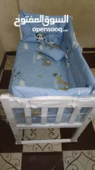  11 سرير اطفال خشب زان