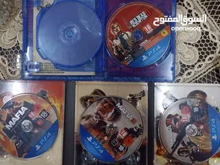  1 سيديات بلاي ستيشن 4 للبيع او للبدل  مافيا ترولوجي (ثلاثية مافيا)  ريد ديد ردمبشن 2
