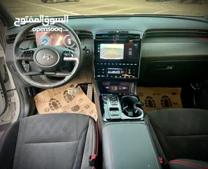  22 هونداي توسان  N-LINE  فل بدون فتحة  2x4 ///240Hp بنزين + كهرباء  2022/ ( Haybrid) 1600cc