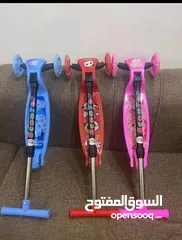  4 بكج العيد للأطفال / يتكون من سكوتر + دب التنفس العجيب