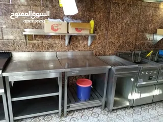  15 عدد مطعم كامله شبه جديده