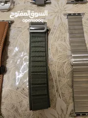  8 Apple Watch Ultra with huge strap collection