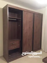 16 خزائن ملابس خشب لامنيت 18م تفصيل حسب الطلب والمقاس  جميع الوان جودة عالية