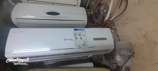  11 مكيفات مستعمله للبيع عادي وانفيرتر