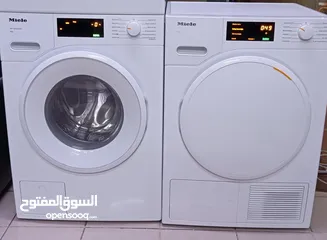  1 Miele 8KG Washer 8KG Dryer