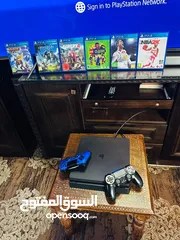  1 Playstation 4 Slim  بلاستيشن 4 سلم