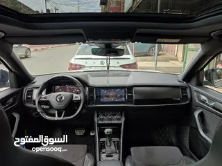  23 سكودا كودياك فل ++ سبورت لاين 6+1 ماتور 2000 ديزل  /190 حصان /عداد 82000 / فتحه سقف بانوراما /ترخيص