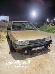  12 بسم الله الرحمن الرحيم  تويوتا كورولا مديل 1989