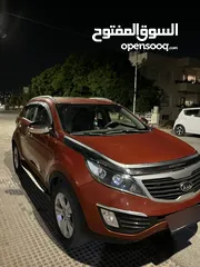  4 كيا سبورتاج 2013 ، فل كامل عدا الفتحة ، اربعة جيد، بحالة ممتازة .