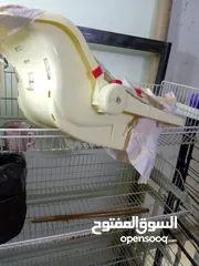  5 سرير اطفال  حديد متحرك. مع هزاز