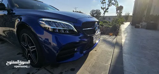  12 مرسيدس سي 200 AMG + 4Matic + Night Package موديل 2019 مواصفات خاصة ولون مميز Mercedes C200 year 2019