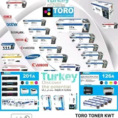  7 أحبار طابعات ليزر (صناعة تركية ) TORO TONER FOR HP