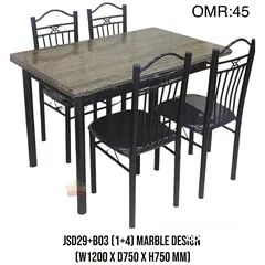  3 DINING TABLE 4 PERSON