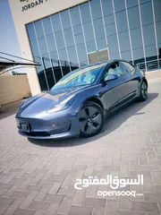  1 تيسلا موديل 3 2023 ستاندر بلس لون فيراني مميز داخل ابيض فحص كامل