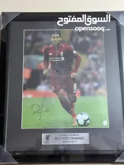  1 Roberto Firmino Signed Frame