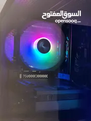  13 سيت اب كامل مكمل كمبيوتر تجميع جبار ryzen 5 3600 ,rx6600 مع شاشتين وماوس وكيبورد وسماعه وكنترولر