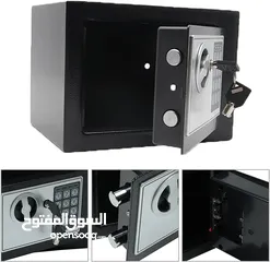  4 قاصة خزنه حفظ النقود و الاوراق الهامه و اسلحه من متناول الاطفال