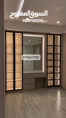  25 خزانه حائط بافضل التصاميم العصريه اضائه داخليه