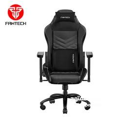  2 كرسي فانتيك جلد جديد FANTECH LEDARE GC192 GAMING CHAIR - BLACK