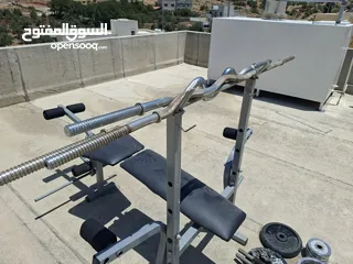  5 بنش واوزان وبارات حديد مختلفة للبيع