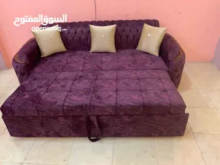  4 الحق احجز عرض الكنبه السرير من معرضنا بالقاهرة وجميع المحافظات والسعر مفاجأة