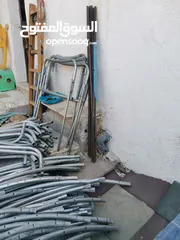  3 قطع غيار ترامبولين مواسبر حديد ترامبولين جميع الأحجام ممكن الشراء بالقطعة او شروة كاملة